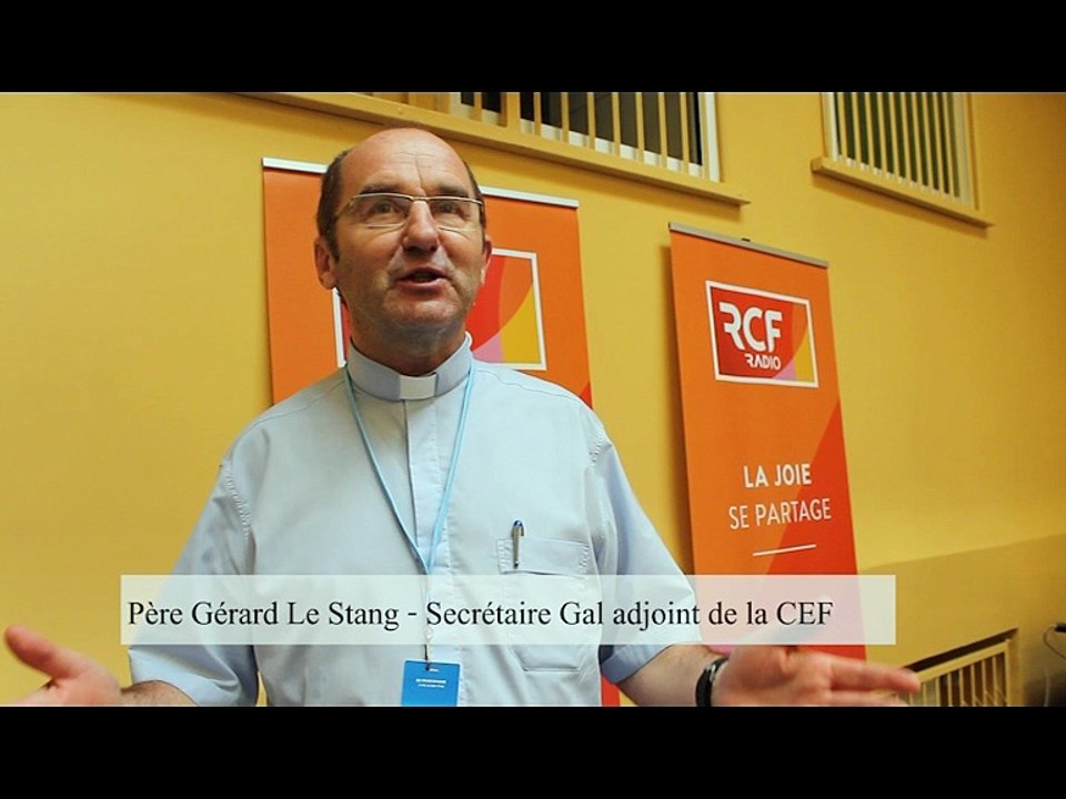 Père Gérard Le Stang - Secrétaire Général adjoint de la CEF