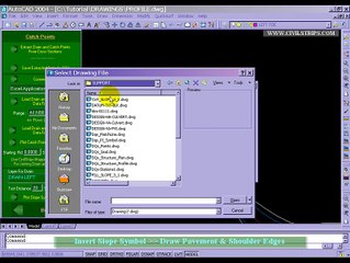 21 - CivilStrips, How To Ploting Slope Symbols On Horizontal Alignment