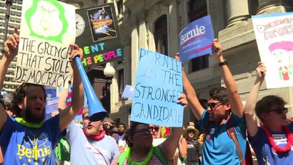 Ni Trump, ni Clinton, pour les irréductibles de "Bernie"