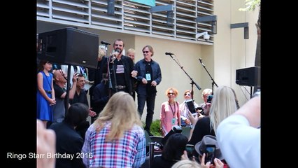 Ringo Starr Birthday Celebration 2016 at Capitol Records