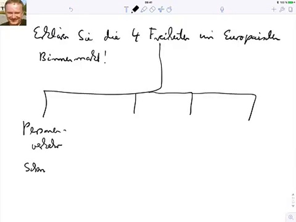 Erklären Sie die 4 Freiheiten im Europäischen Binnenmarkt!