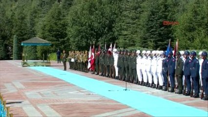 KKTC Başbakanı Hüseyin Özgürgün'ü Çankaya Köşkü'nde Resmi Törenle Karşılandı 1