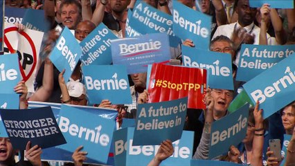 Sanders apporte son soutien à Hillary Clinton