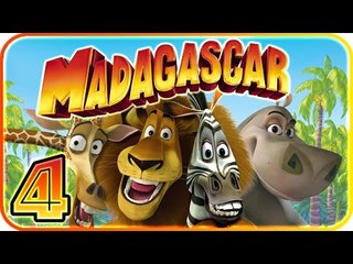 Madagascar Walkthrough Part 4 (PS2, XBOX, Gamecube, PC) Level 4 - Penguin Mutiny [HD]