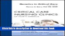Download Genetics in Critical Care, An Issue of Critical Care Nursing Clinics PDF Free