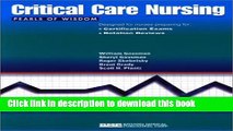 Download Critical Care Nursing Pearls of Wisdom PDF Free