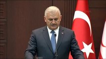 Başbakan Yıldırm ile KKTC Başbakanı Hüseyin Özgürgün Ortak Basın Toplantısında Konuştu -2