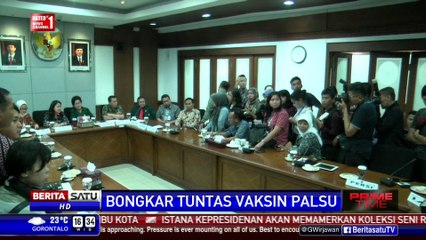 Vaksin Palsu Menyebar di 5 Provinsi
