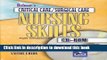 Download Delmar s Critical Care/Surgical Care Nursing Skills (CD-ROM for Windows, Version 1.0) PDF