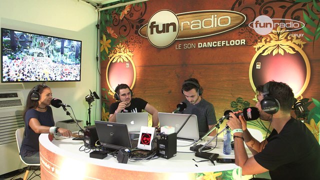 R3hab en interview à Tomorrowland chez Fun Radio