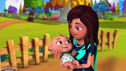 Chinna Papa Song - Baby Song - Minnu and Mintu Telugu Rhymes For Children