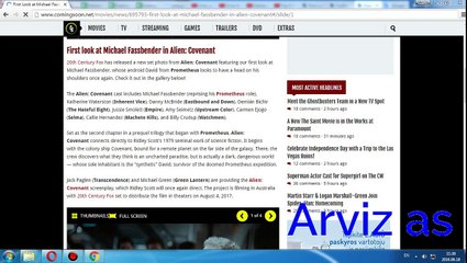 Alien  Covenant 2017 (Prometheus 2) News   Ridley Scott