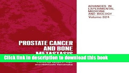 Download Prostate Cancer and Bone Metastasis Ebook Online
