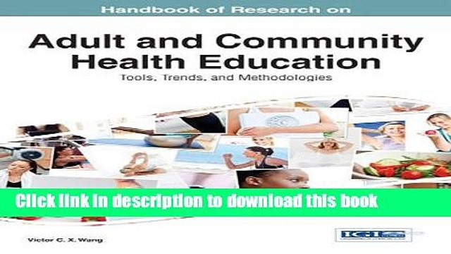 Read Handbook of Research on Adult and Community Health Education: Tools, Trends, and