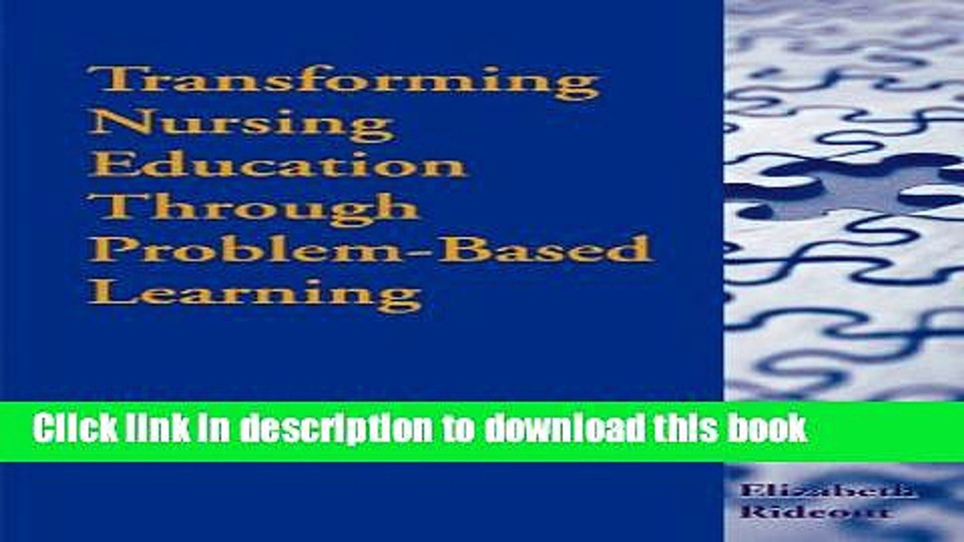 ⁣Download Transforming Nursing Education Through Problem-Based Learning PDF Free