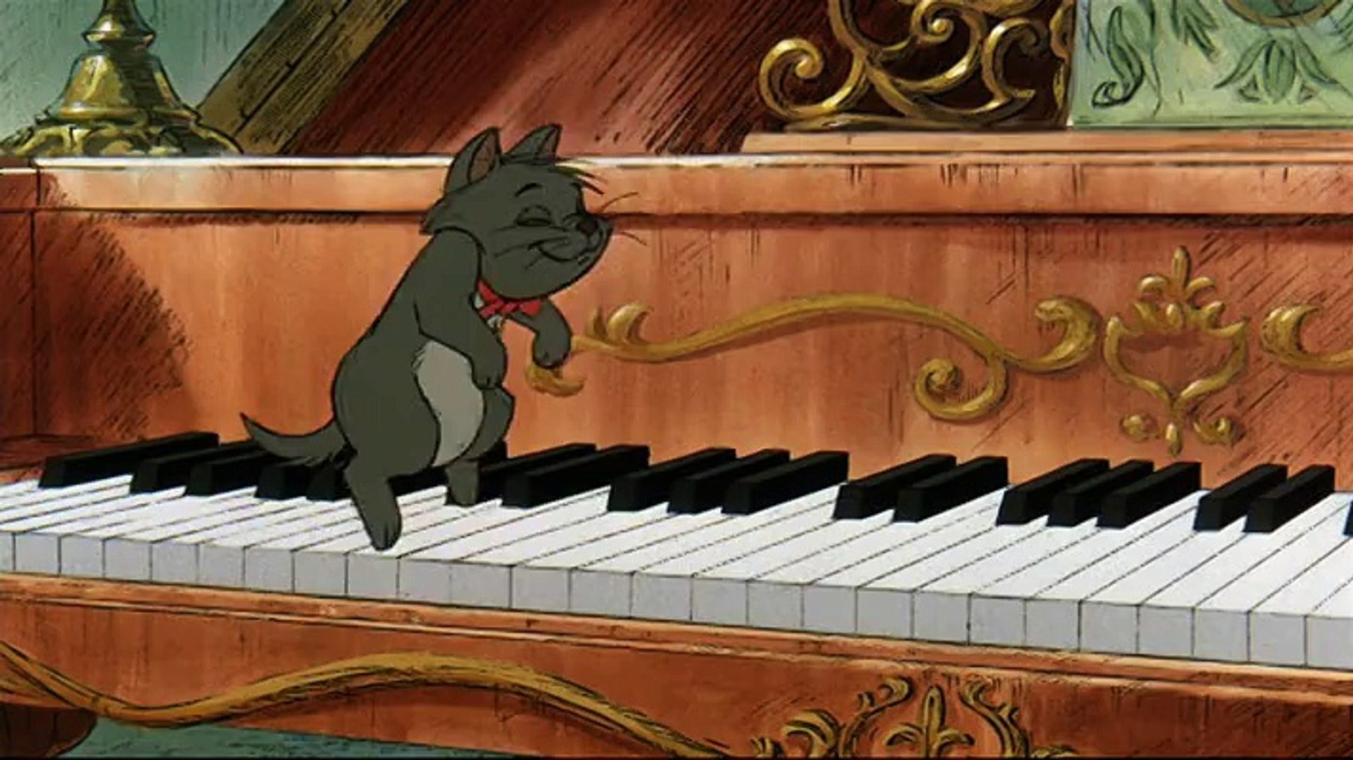 5 my friend play the piano. Коты Аристократы пианист. Кот на пианино. Коты Аристократы пианино.