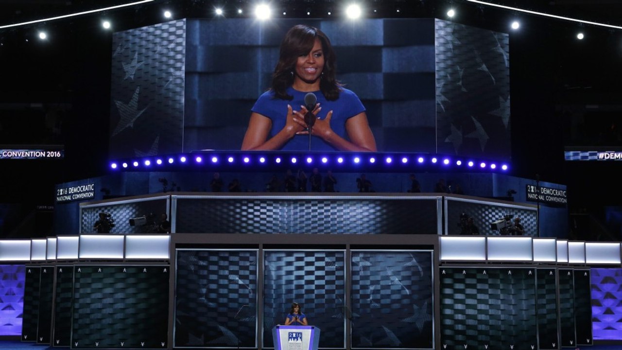 Michelle Obama: Clinton ‘never buckles under pressure’