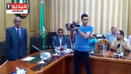 محافظ المنوفية يكرم وكيل "التعليم" وأوائل الثانوية بالمحافظة