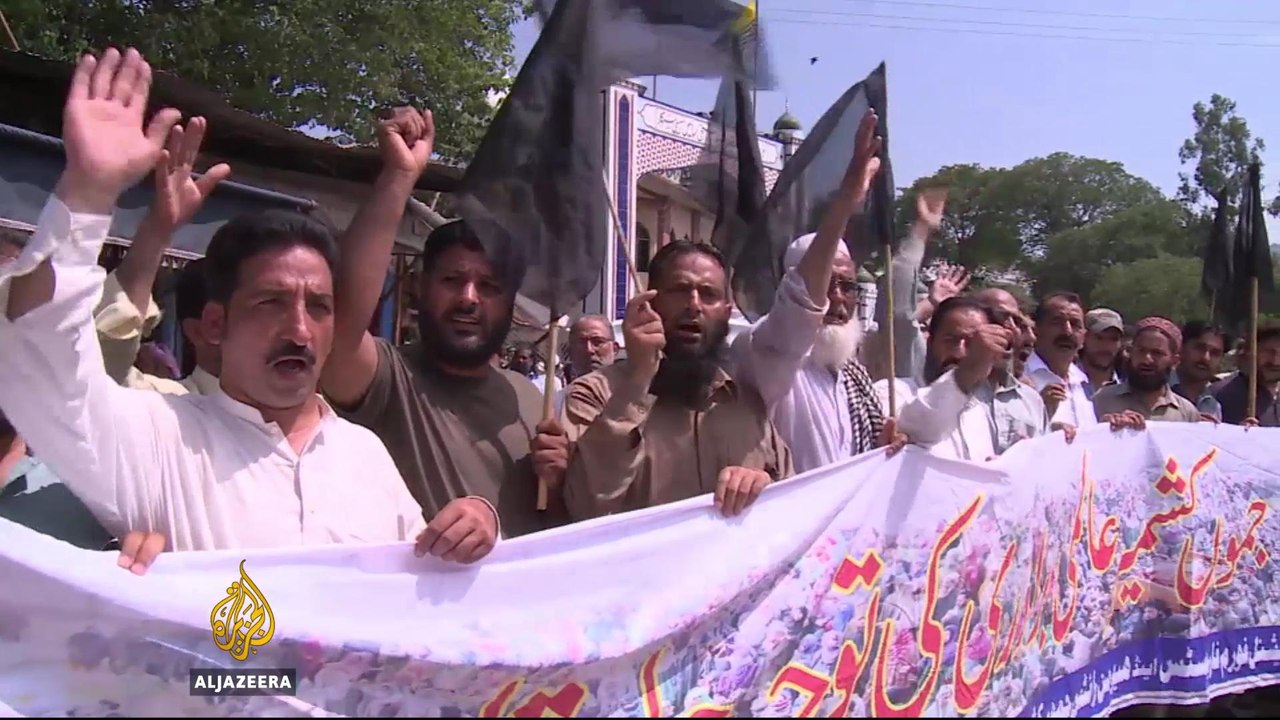 Kashmir protests cause jitters across disputed border