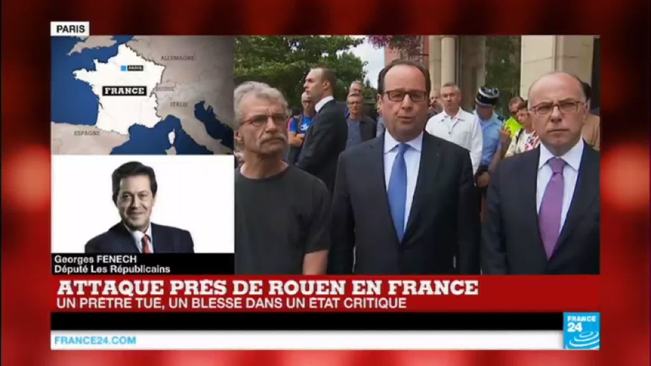 Prêtre égorgé à Saint-Étienne-du-Rouvray : "Il faut éviter une fracture de la société française"