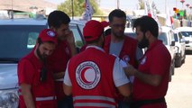 Humanitarian Aid Distributed West of Damascus, Syria