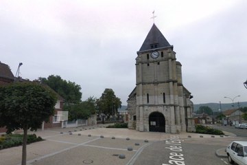 Prise d'otages dans une église en France  à Saint-Etienne-du-Rouvray