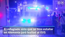 El terrorrista de Ansbach juró lealtad al ISIS