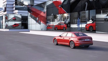 Le Park Assist effectue les manœuvres pour entrer dans une place de parking