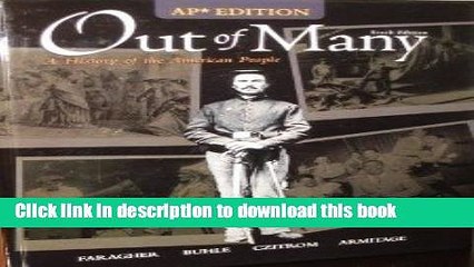 Download Out of Many: A History of the American People, AP Edition  Ebook Free