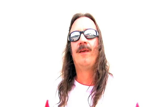 Steve Diltz cuts an ad for Elvis week 2007