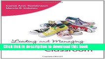 Read Leading and Managing a Differentiated Classroom (Professional Development) Ebook Free