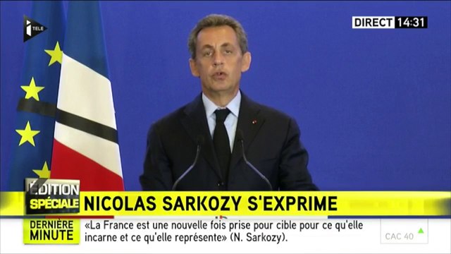 Nous devons être impitoyables - Nicolas Sarkozy s'exprime après l'attentat de Saint-Étienne-du-Rouvray