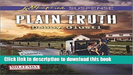 Read Books Plain Truth (Military Investigations) E-Book Free