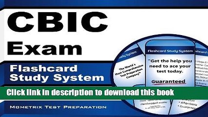 Download CBIC Exam Flashcard Study System: CBIC Test Practice Questions   Review for the