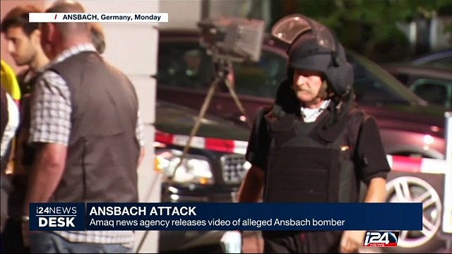 Amaq news agency releases video of alleged Ansbach bomber