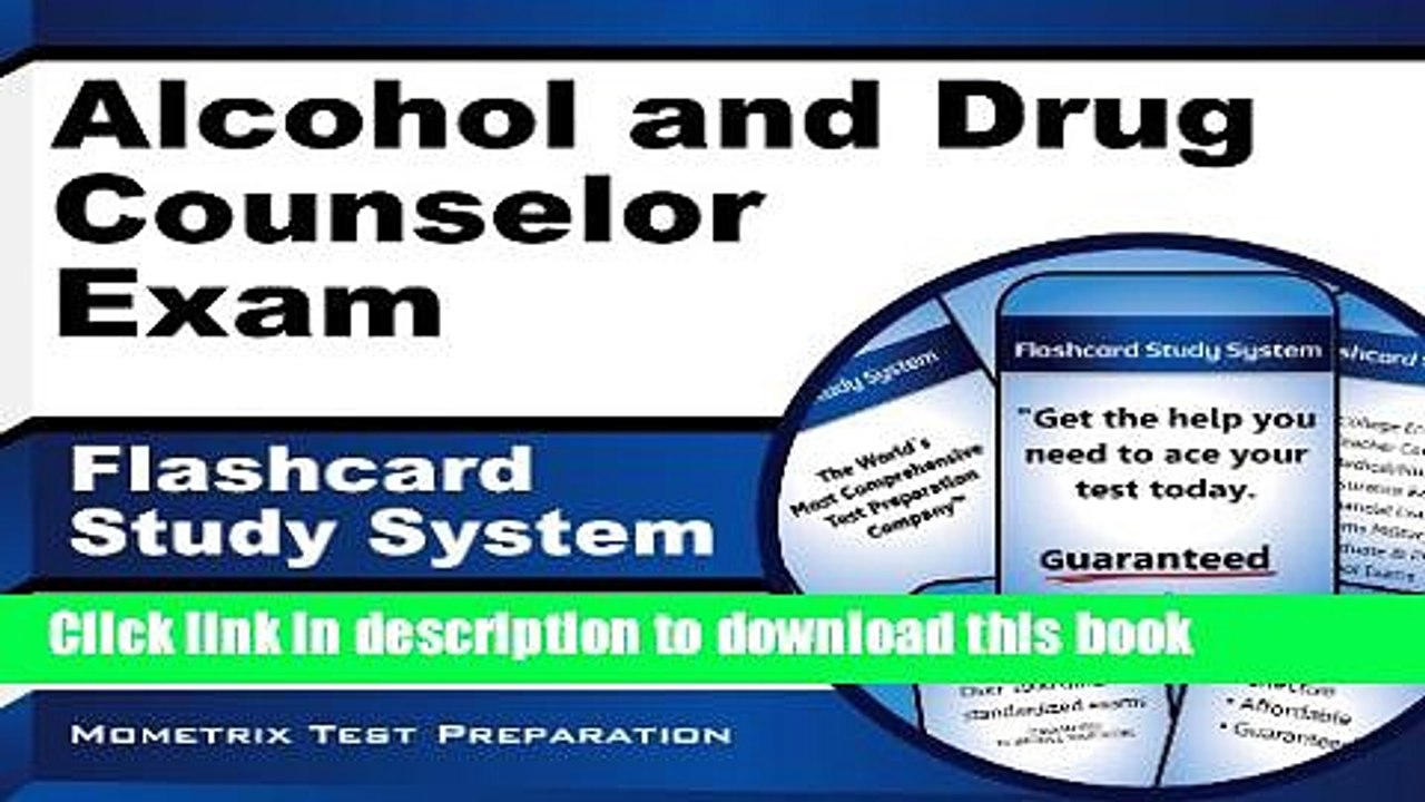 Download Alcohol and Drug Counselor Exam Flashcard Study System: ADC Test Practice Questions