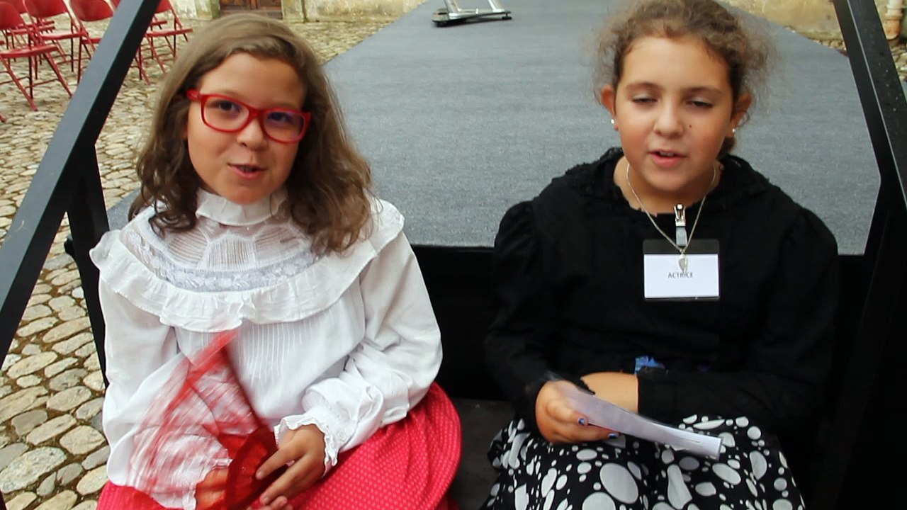 Interview lors de la visite guidée du château d'Espeyran par les enfants de Saint Gîlles ( 4 ) - 22 juillet