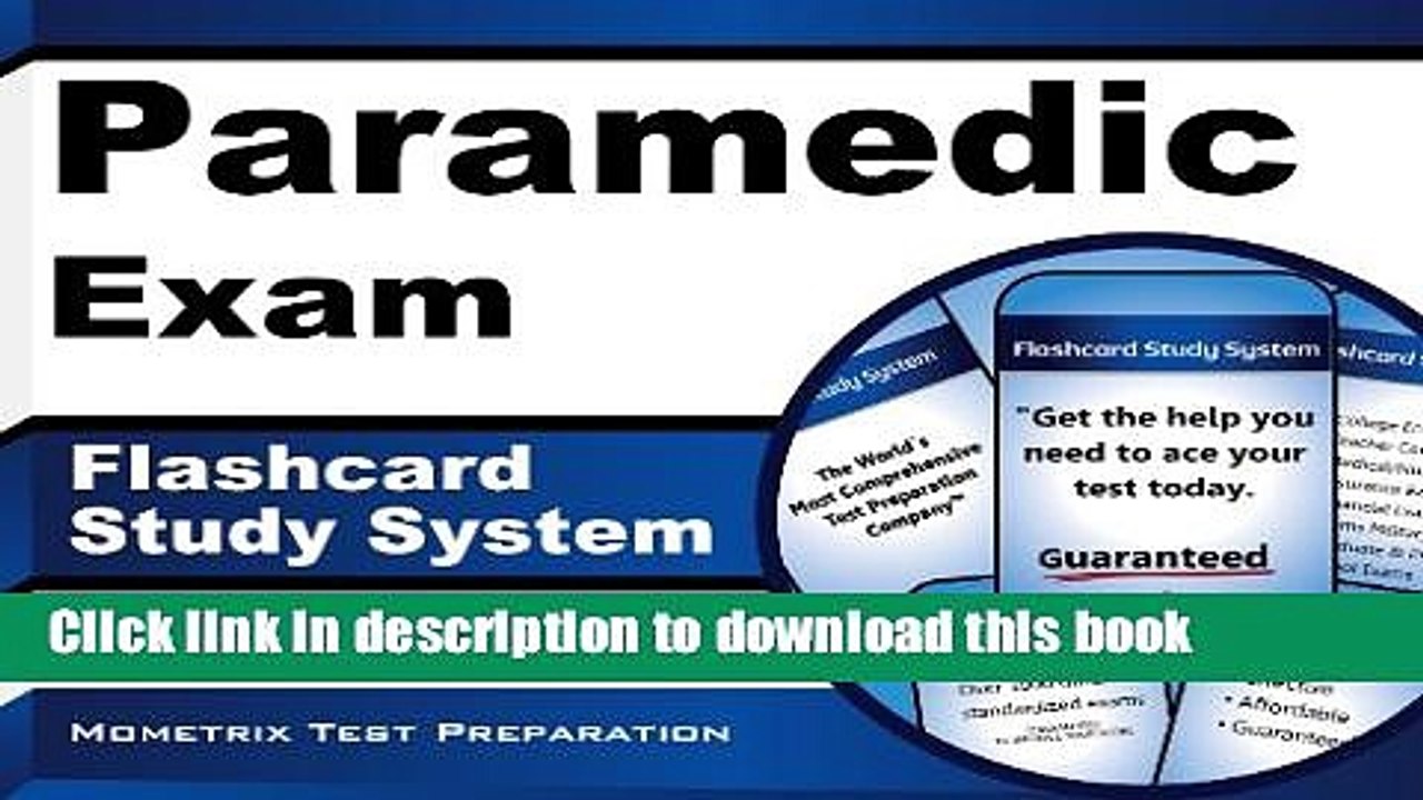 Read Paramedic Exam Flashcard Study System: Paramedic Test Practice Questions   Review for the