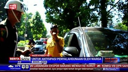 Denpom TNI Kota Bogor Razia Atribut