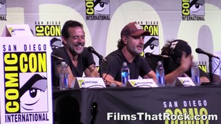 Andrew Lincoln Glitter Bombs Norman Reedus at Comic Con 2016