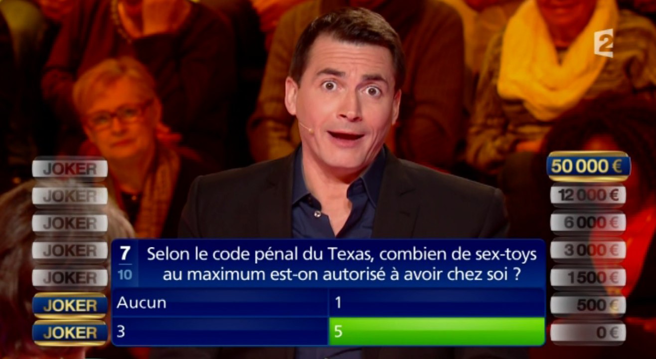 Les sex-toys réglementés au Texas ! - ZAPPING TÉLÉ DU 26/07/2016 par lezapping