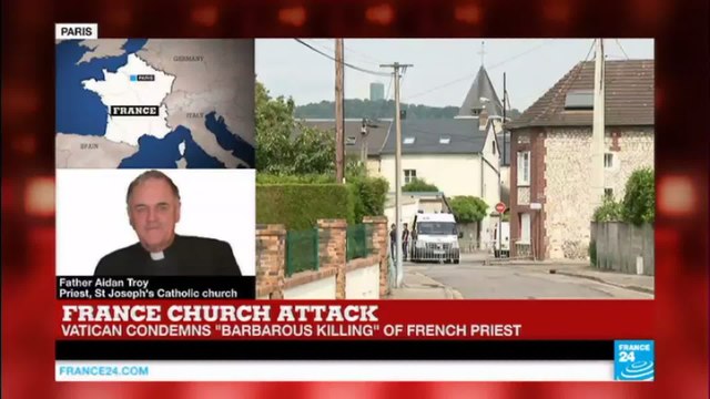 France church attack: priest said he would give mass until his last breath