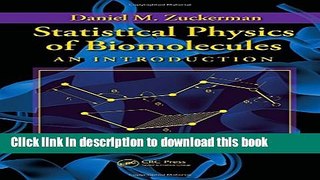 Read Books Statistical Physics of Biomolecules: An Introduction PDF Free