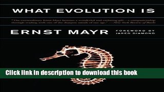 Read Books What Evolution Is (Science Masters Series) E-Book Free