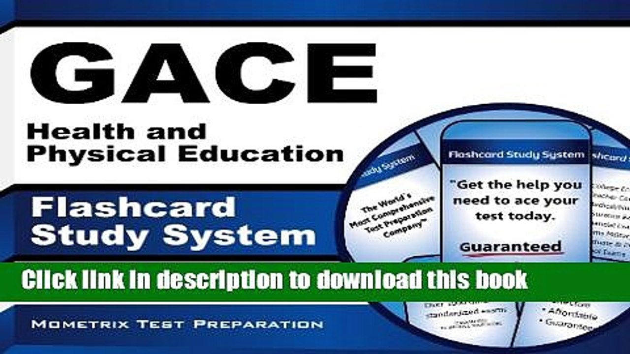 Read GACE Health and Physical Education Flashcard Study System: GACE Test Practice Questions