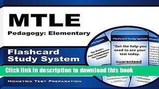 Download MTLE Pedagogy: Elementary Flashcard Study System: MTLE Test Practice Questions   Exam