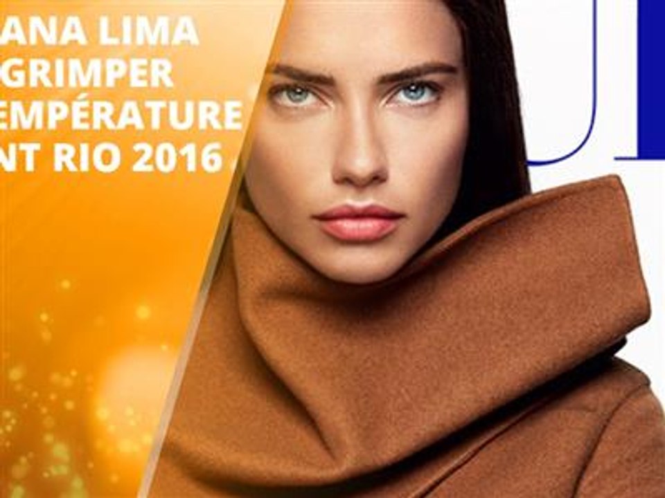 Adriana Lima, beauté torride pour Vogue Brésil