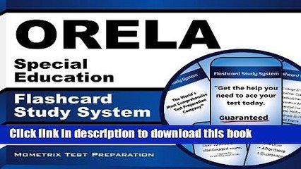 Read ORELA Special Education Flashcard Study System: ORELA Test Practice Questions   Exam Review