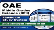 Read OAE Middle Grades Science (029) Flashcard Study System: OAE Test Practice Questions   Exam
