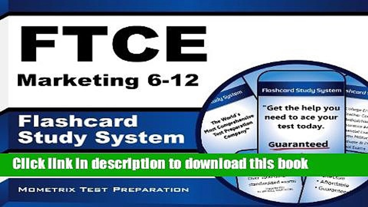 Read FTCE Marketing 6-12 Flashcard Study System: FTCE Test Practice Questions   Exam Review for